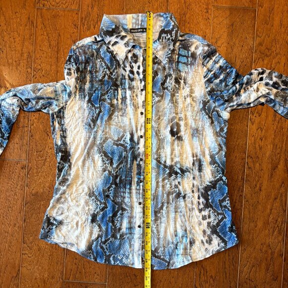 David Cline "COBRA" Crushed Roll-Up Button Up Shirt - Picture 8 of 10
